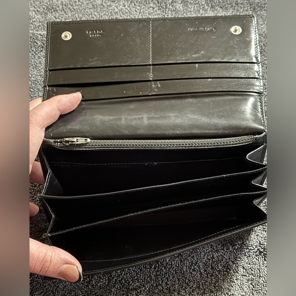 PRADA LONG WALLET W/ CHAIN - Picture 7 of 9